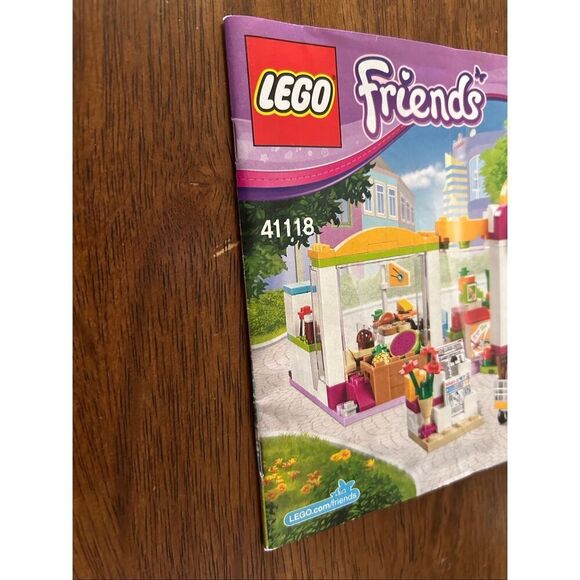 LEGO Friends Heartlake Supermarket #41118 Instruction Booklets Only 1 & 2 (6002) - Picture 9 of 10